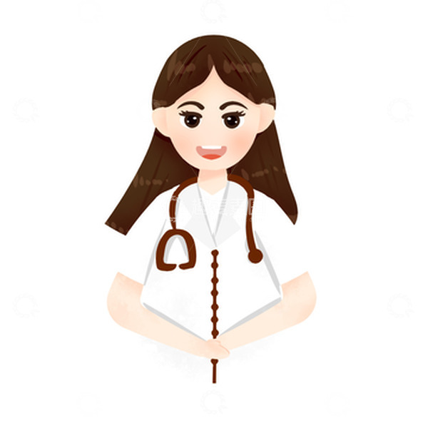 源文件下载【趣麦麦图】手绘卡通医生头像装饰元素
