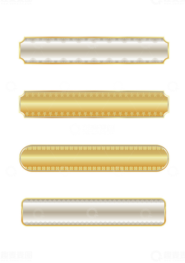 源文件下载【趣麦麦图】-中式金属质感矢量边框