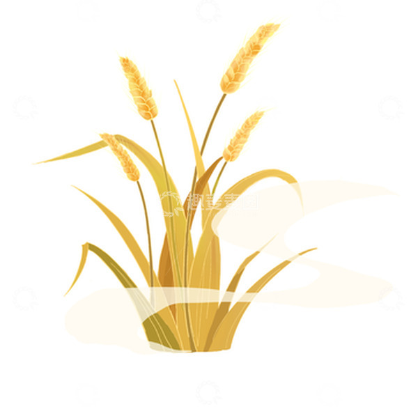 源文件下载【趣麦麦图】秋天收获秋分节气国潮麦子