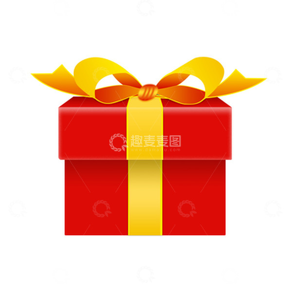 源文件下载【趣麦麦图】红色礼盒礼物优惠庆典金币活动礼包元素
