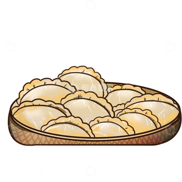 源文件下载【趣麦麦图】立冬,包饺子,饺子,吃饺子,团聚 家人