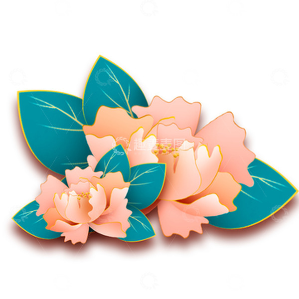 源文件下载【趣麦麦图】盛开的牡丹花