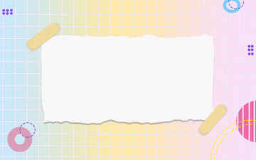 扁平风小清新渐变banner背景