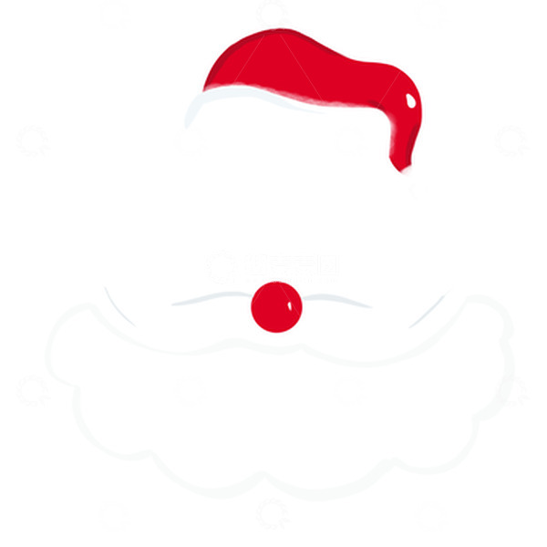 源文件下载【趣麦麦图】-圣诞老人造型艺术字元素