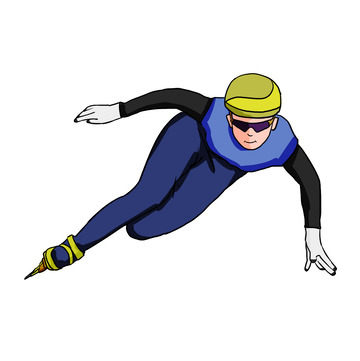 滑冰运动锻炼兴趣比赛活动滑雪