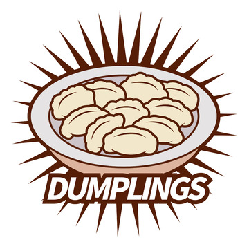 冬至饺子手绘插画新颖插画