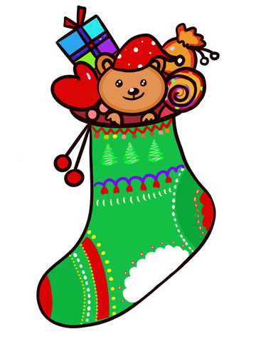 圣诞袜元素1