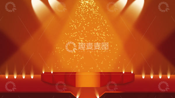 源文件下载【趣麦麦图】电商促销舞台场景图
