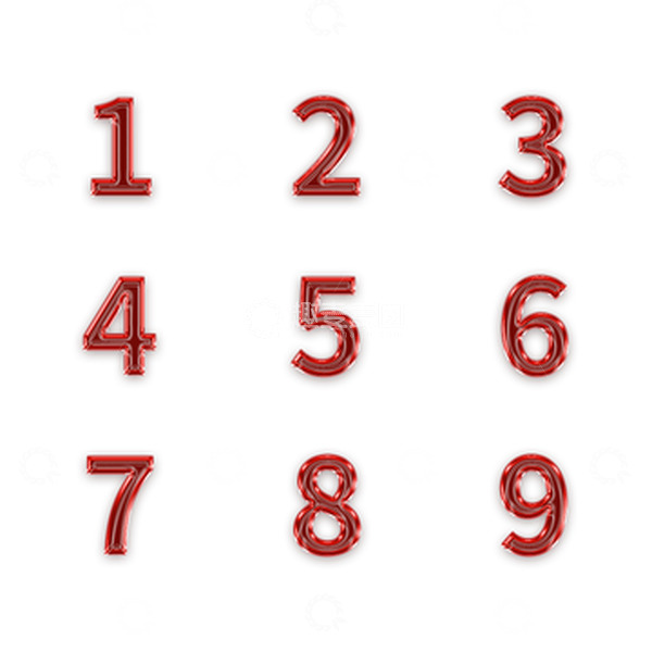 源文件下载【趣麦麦图】123456789海报立体数字倒计时