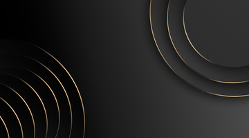 大气黑金渐变年会商务背景
