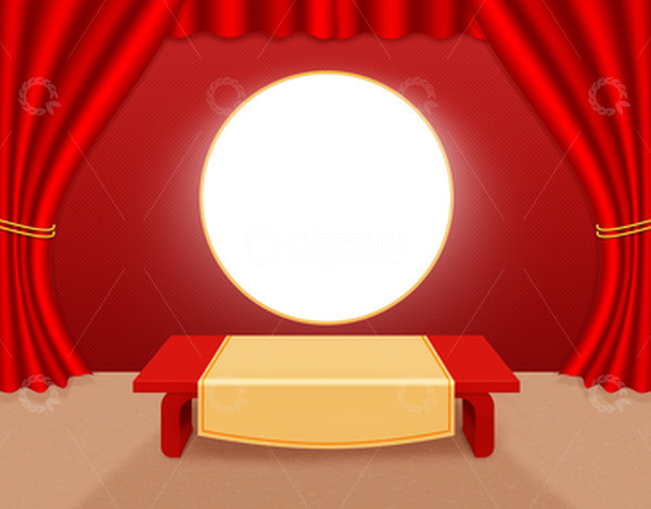 源文件下载【趣麦麦图】红色喜庆复古电商大促背景年终大促节日背景