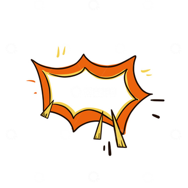 源文件下载【趣麦麦图】简约波普风爆炸边框