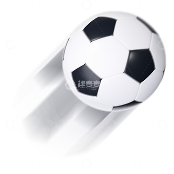 源文件下载【趣麦麦图】-运动模糊卡通运动世界杯足球