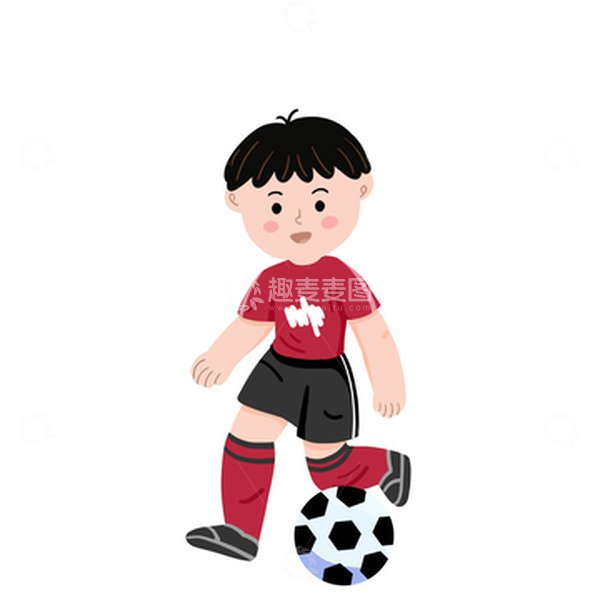 源文件下载【趣麦麦图】足球运动员世界杯元素