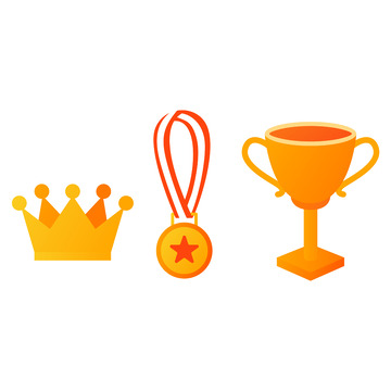 世界杯冠军奖杯奖牌