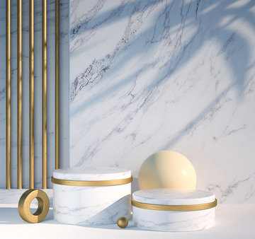 简约C4D电商海报展台背景