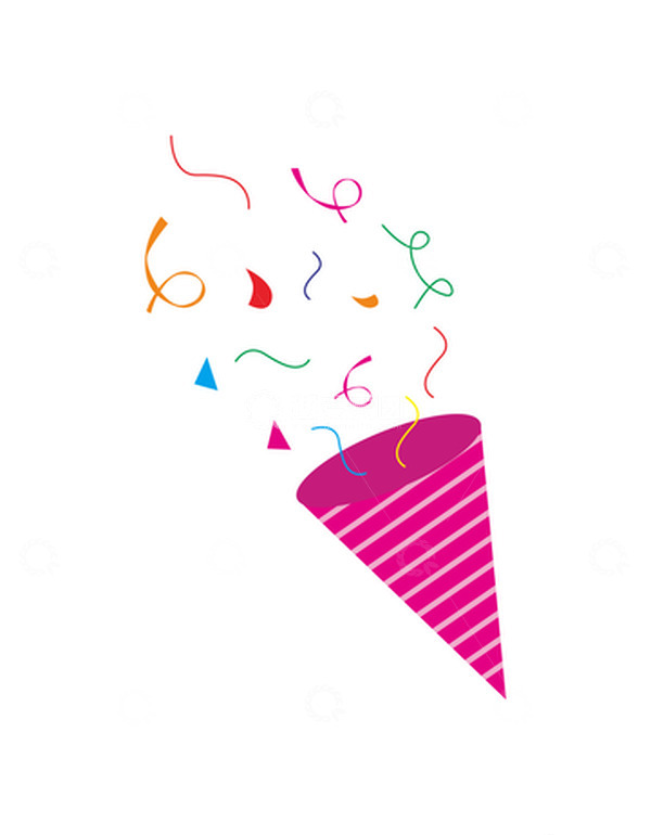 源文件下载【趣麦麦图】彩色雪糕杯彩带漂浮元素