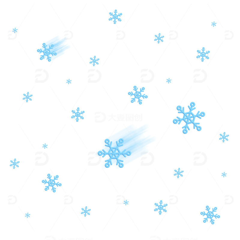 圣诞节冬至过年冬天雪花