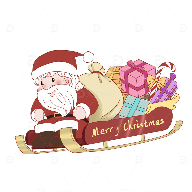 圣诞老人送礼物