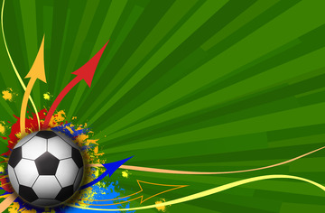 世界杯足球高清背景元素