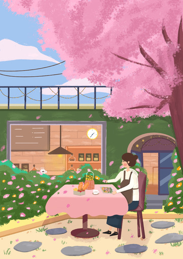 春天桃花门店