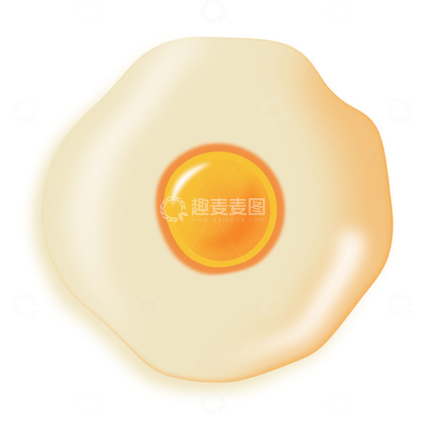 源文件下载【趣麦麦图】早餐荷包蛋煎蛋美食美味
