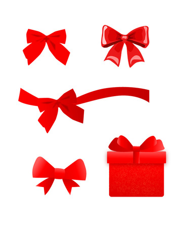 矢量卡通蝴蝶结