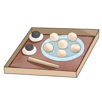 包汤圆白色汤圆做汤圆元宵节吃汤圆