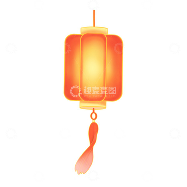 源文件下载【趣麦麦图】红色 挂灯笼 除夕 小年 春节 元素