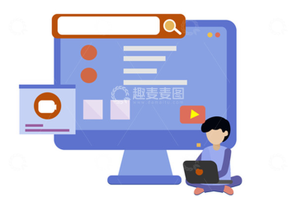 源文件下载【趣麦麦图】扁平界面元素