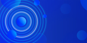 蓝色科技光圈宇宙