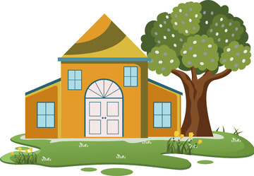 立春房屋场景图