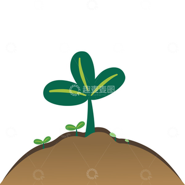 源文件下载【趣麦麦图】立春复苏生机图