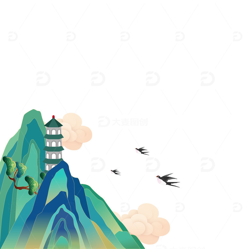 春天到了燕南飞