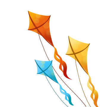 清新卡通风筝春天立春