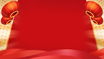 红色喜庆开门红开门大吉海报背景