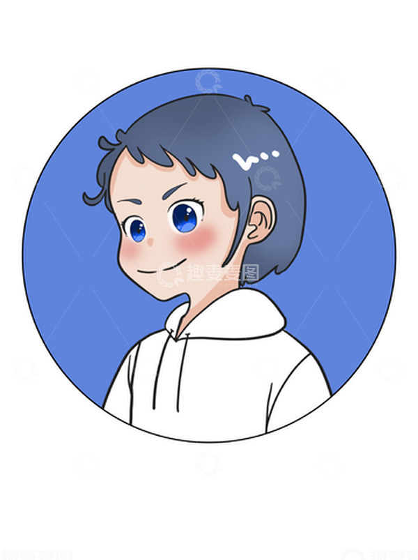 源文件下载【趣麦麦图】可爱卡通人物手绘素材