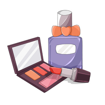 情人节口红化妆品香水礼物