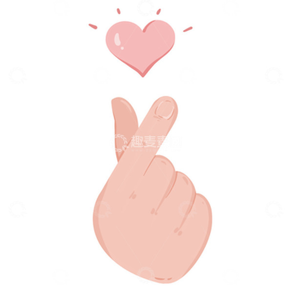 源文件下载【趣麦麦图】卡通扁平风可爱笔芯比心首饰情人节