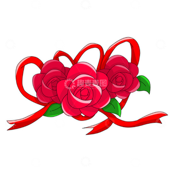 源文件下载【趣麦麦图】情人节礼物玫瑰花球