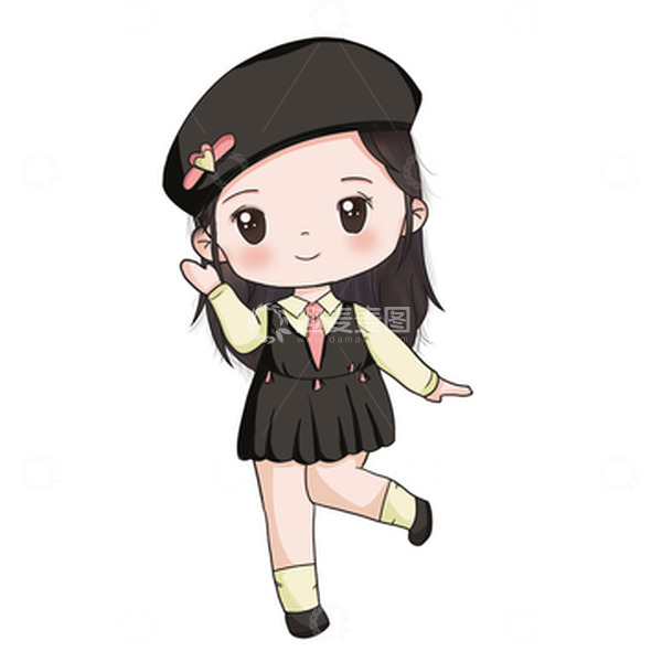 源文件下载【趣麦麦图】妇女节女王节女神节皇冠手绘人物