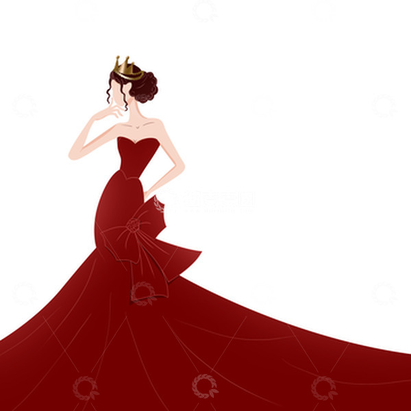 源文件下载【趣麦麦图】女神节时尚美女元素