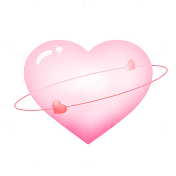 源文件下载【趣麦麦图】妇女节爱心卡通元素