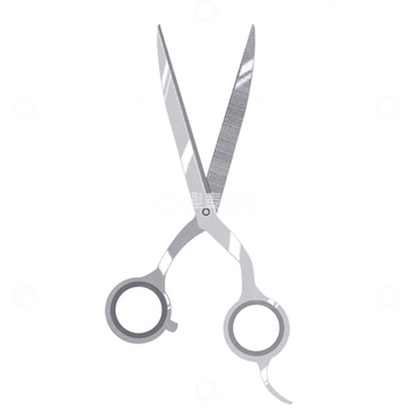 源文件下载【趣麦麦图】理发剪刀美容剪刀美容店洗理发店素材