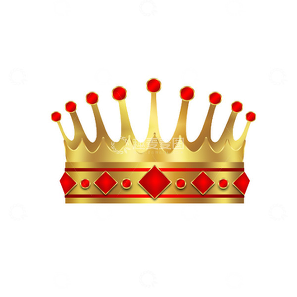 源文件下载【趣麦麦图】妇女节王冠金色女神皇冠
