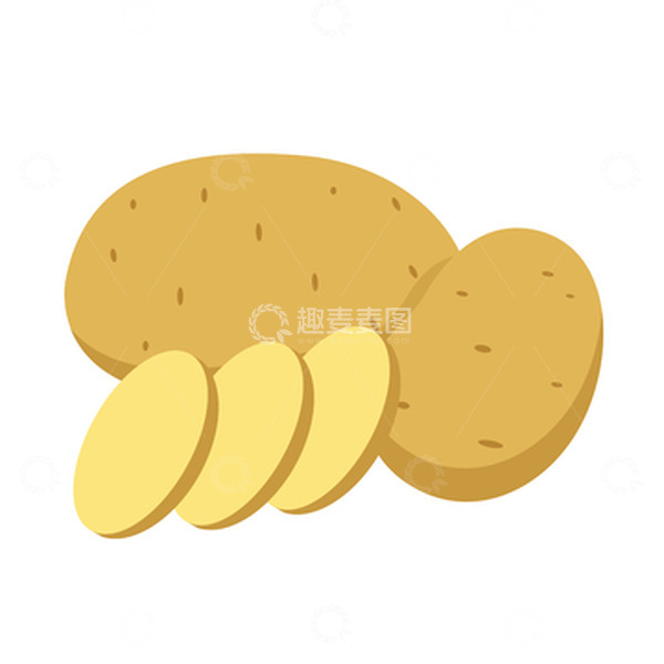 源文件下载【趣麦麦图】-卡通土豆蔬菜手绘图