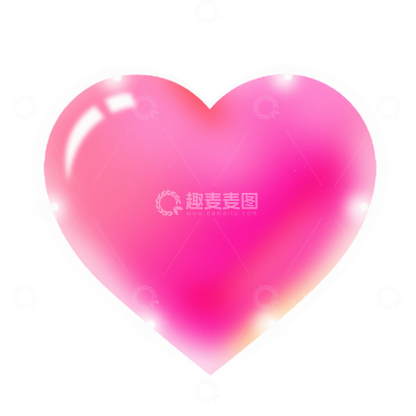 源文件下载【趣麦麦图】爱心红心装饰元素