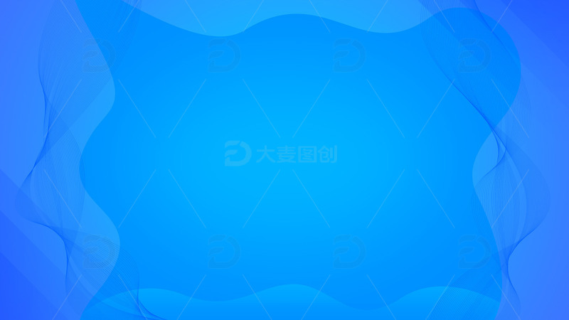 源文件下载【趣麦麦图】蓝色科技线条背景1