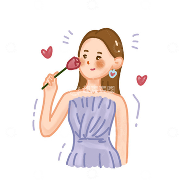 源文件下载【趣麦麦图】38女王节女神节妇女专场玫瑰花