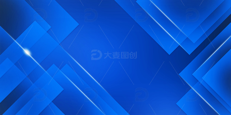 源文件下载【趣麦麦图】蓝色叠加形状科技背景